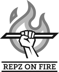 Logo Repz on Fire