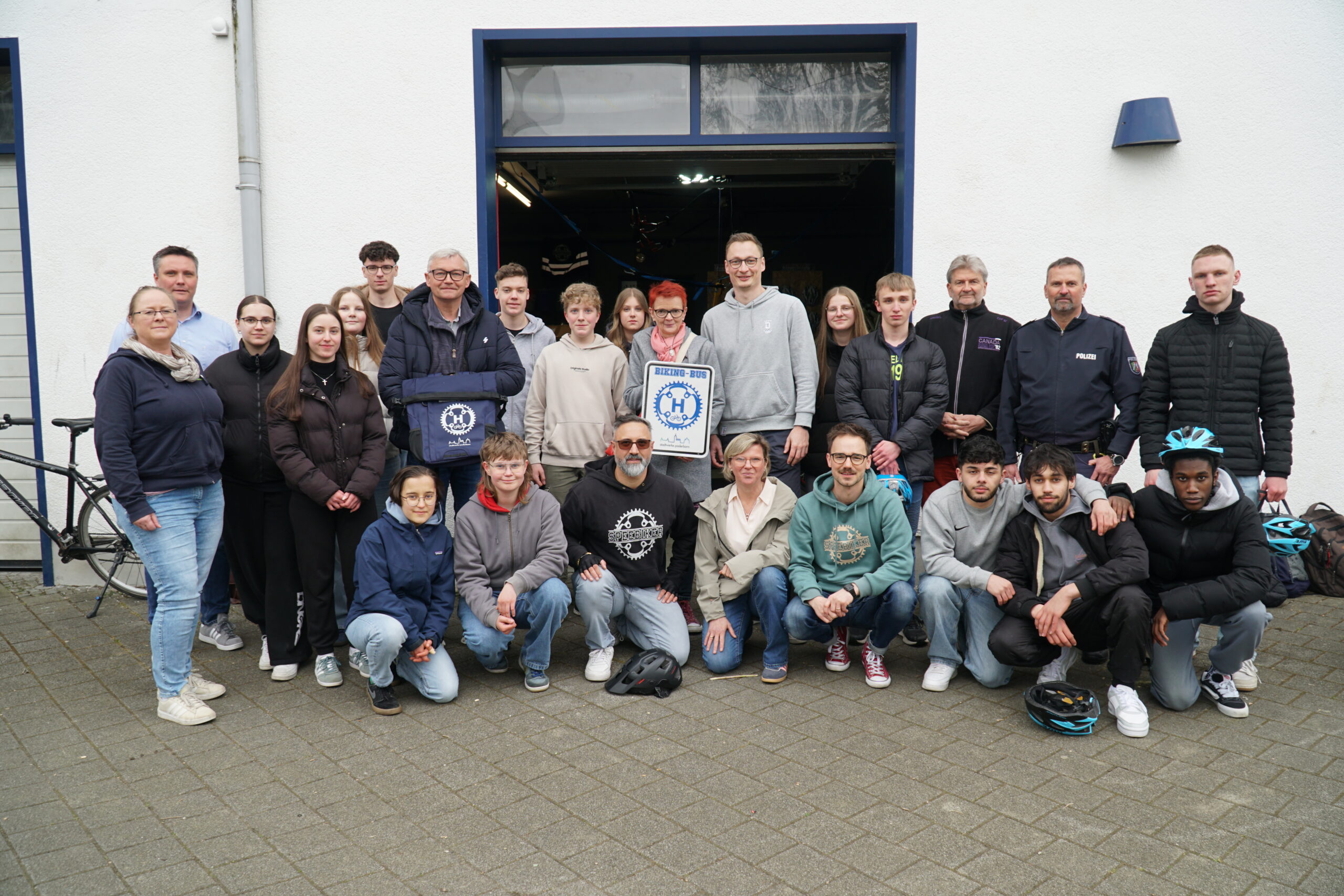 Gruppenbild von Schülern