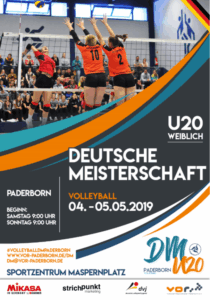 Plakat Deutsche Meisterschaft u20