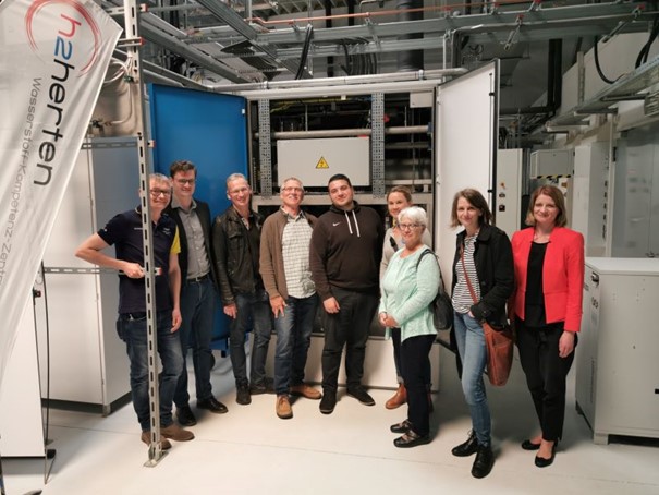 Wasserstoffanwender-Zentrum Gruppenfoto